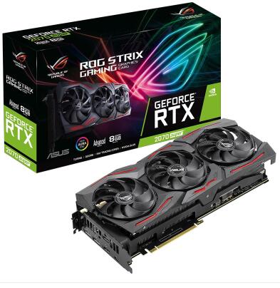 华硕（ASUS）ROG-STRIX-RTX2070S-A8G-GAMING 2070 SUPER 1605-1830MHz 14000MHz 猛禽游戏显卡